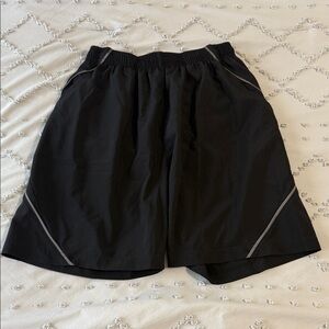 Sleek Black Athletic Shorts for Men